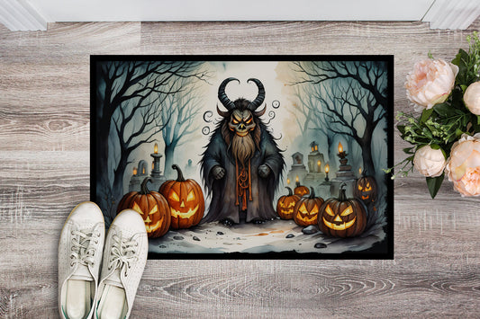 Krampus the Christmas Demon Spooky Halloween Doormat - One Color / One Size - Home & Garden - Home Textile - Carpets &