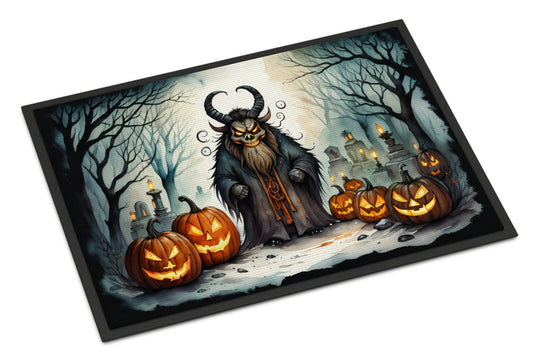 Krampus the Christmas Demon Spooky Halloween Doormat - One Color / One Size - Home & Garden - Home Textile - Carpets &