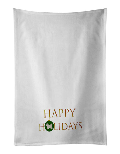 Kyi-Leo Happy Holidays Kitchen Towel Set of 2 - One Color / One Size - Home & Garden - Home Textile - Towels
