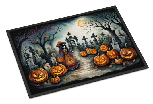 La Catrina Skeleton Spooky Halloween Doormat - One Color / One Size - Home & Garden - Home Textile - Carpets & Rugs