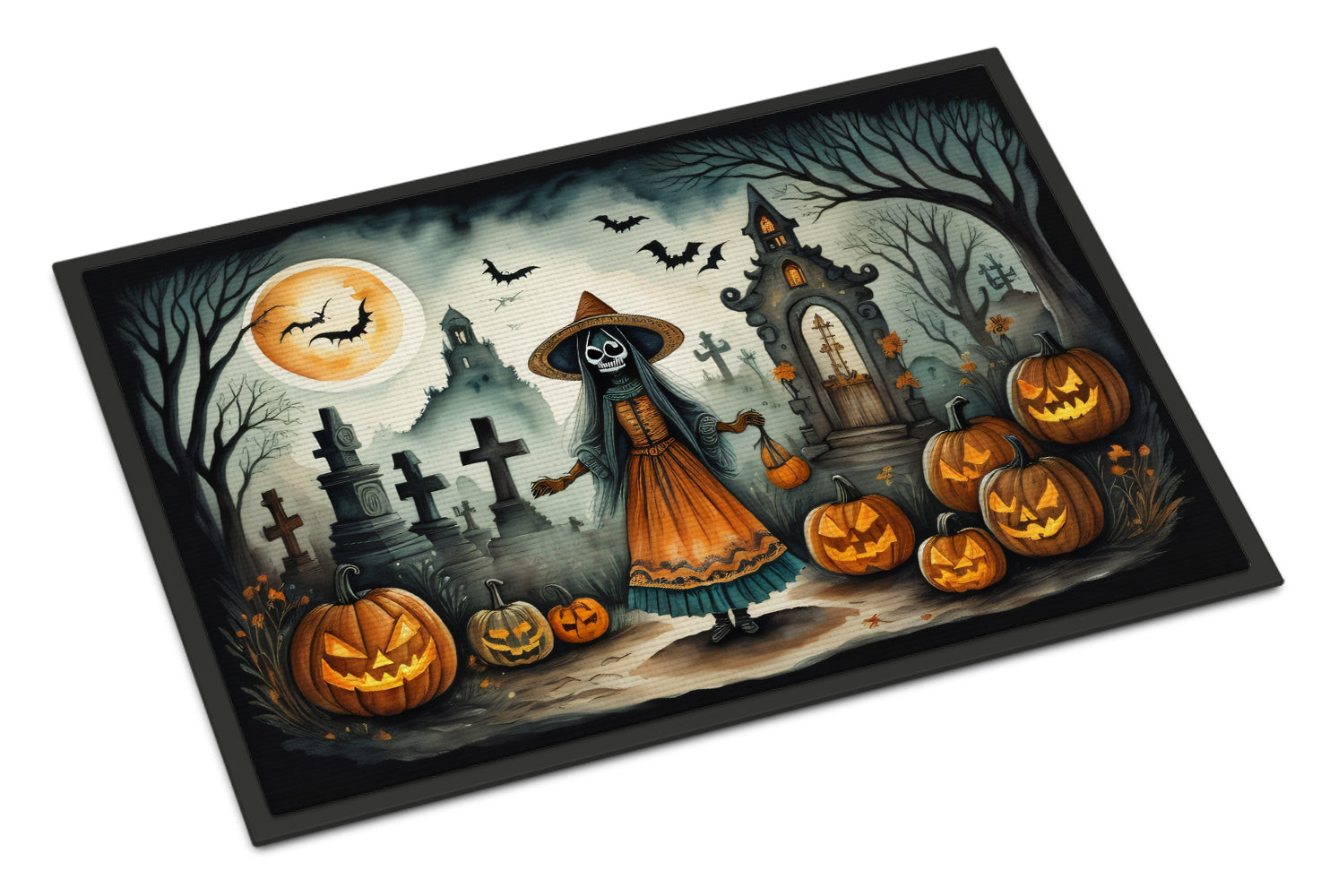 La Llorona Skeleton Spooky Halloween Doormat - One Color / One Size - Home & Garden - Home Textile - Carpets & Rugs