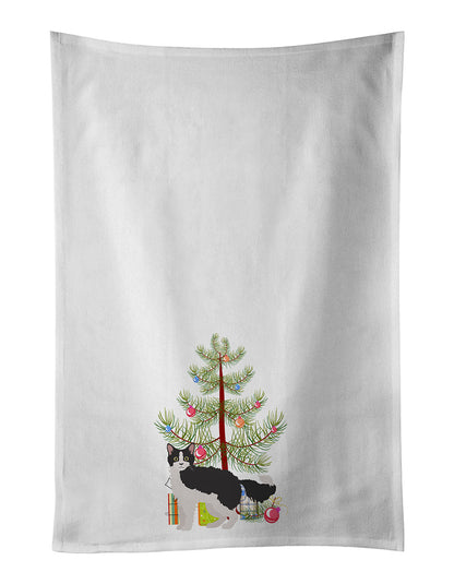 La Perm Cat Christmas Kitchen Towel Set of 2 - One Color / One Size - Home & Garden - Home Textile - Towels