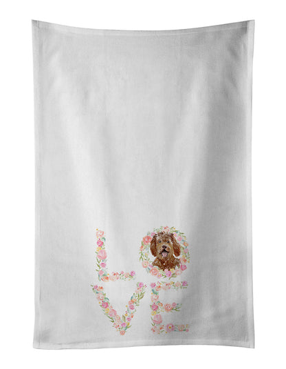 Labradoodle Love Kitchen Towel Set of 2 - One Color / One Size - Home & Garden - Home Textile - Towels