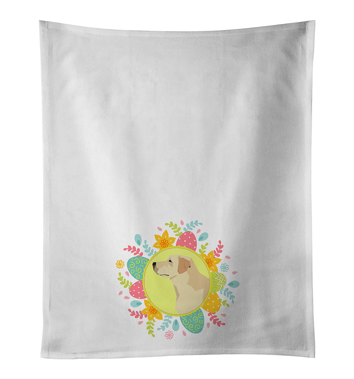 Labrador Retriever Easter Kitchen Towel Set of 2 - One Color / One Size - Home & Garden - Home Textile - Towels