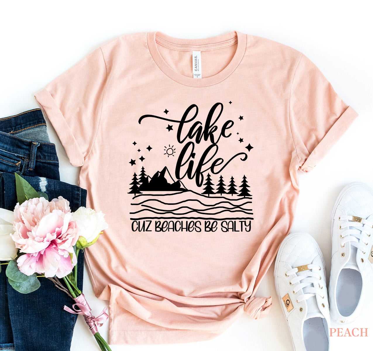 Lake Life T-Shirt - Women’s Fashion - Women’s Clothing - Tops & Tees - T-Shirts
