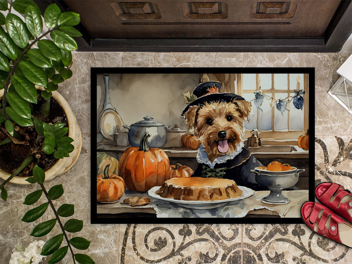 Lakeland Terrier Fall Kitchen Pumpkins Doormat - One Color / One Size - Home & Garden - Home Textile - Carpets & Rugs
