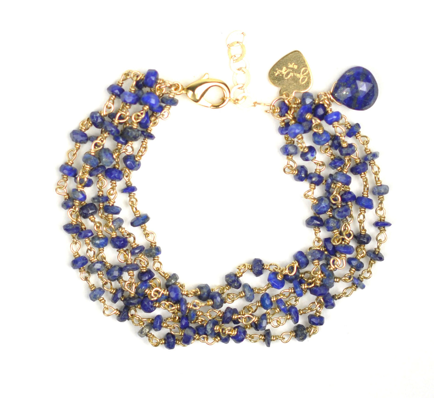 Lapis Lazuli Bracelet - One Color / One Size - Jewelry & Accessories - Bracelets & Bangles