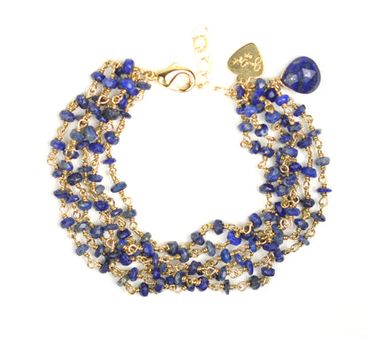 Lapis Lazuli Bracelet - One Color / One Size - Jewelry & Accessories - Bracelets & Bangles