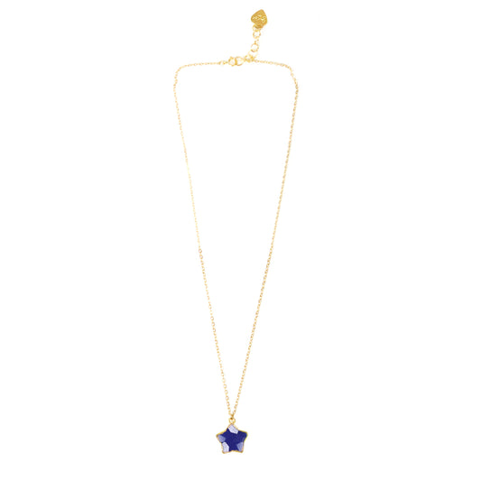 Lapis Lazuli Star Necklace - One Color / One Size - Jewelry & Accessories - Necklaces & Pendants