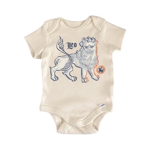 Leo Zodiac Constellation - Baby Boy Girl Clothes Infant Bodysuit Funny Cute - Kids & Babies - Mother & Kids - Boys’