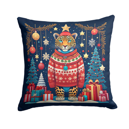 Leopard Christmas Throw Pillow - One Color / One Size - Home & Garden - Home Textile - Pillows
