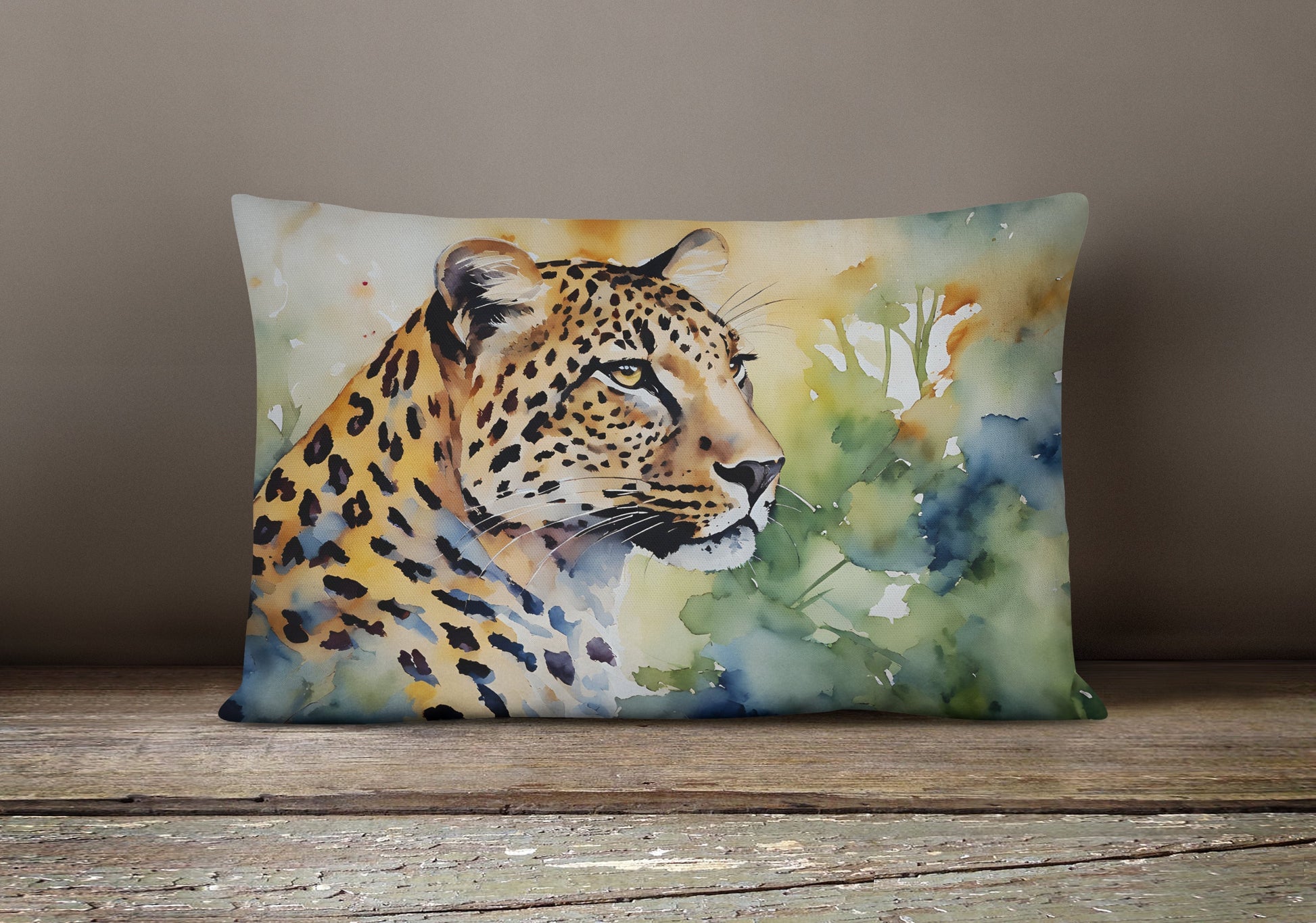Leopard Throw Pillow - One Color / One Size - Home & Garden - Home Textile - Pillows