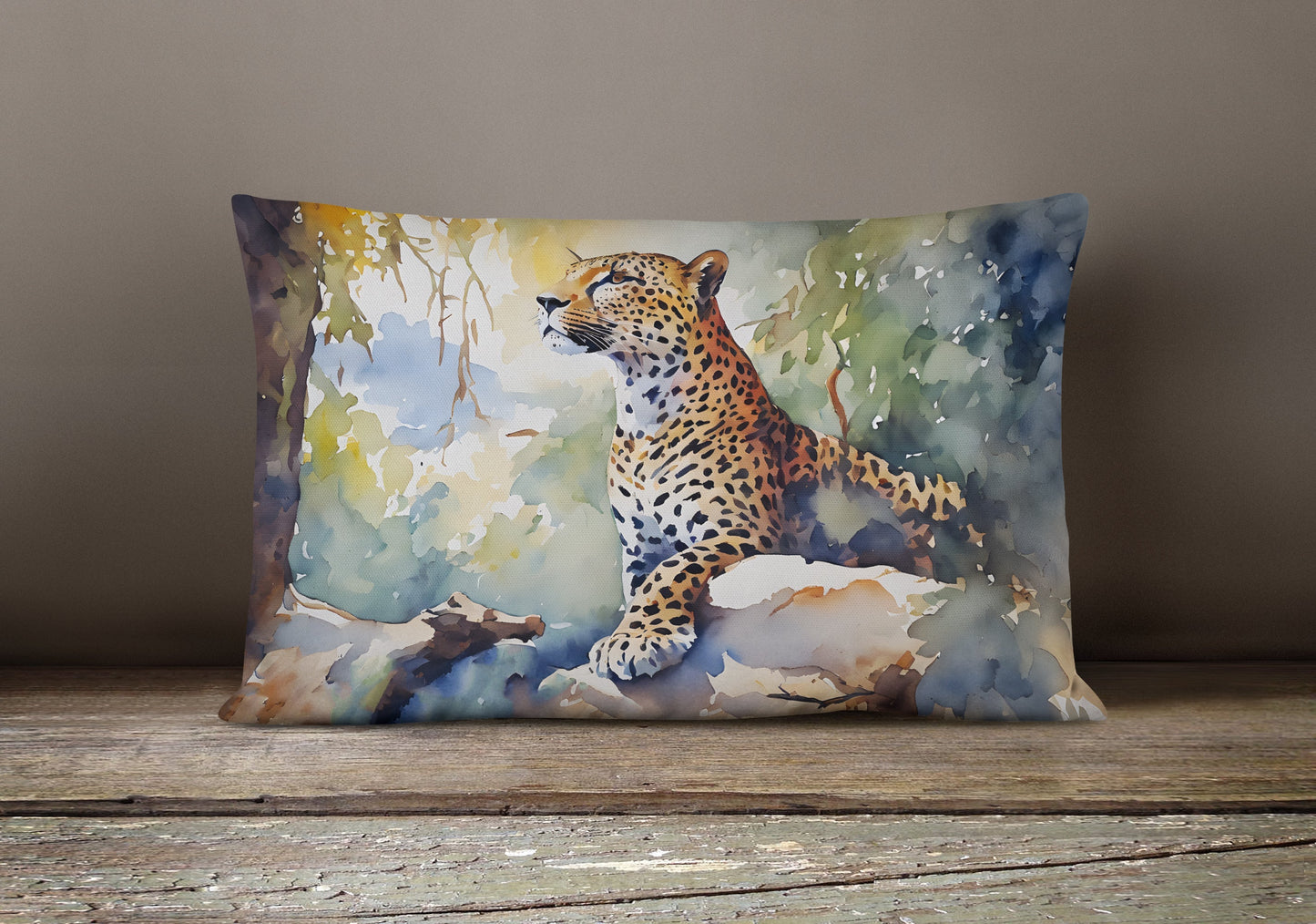 Leopard Throw Pillow - One Color / One Size - Home & Garden - Home Textile - Pillows
