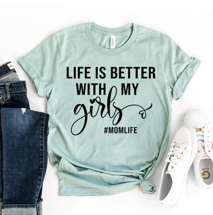 Life Is Better With My Girls T-Shirt - Women’s Fashion - Women’s Clothing - Tops & Tees - T-Shirts