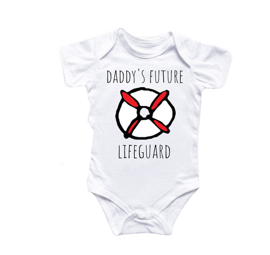 Lifeguard Daddy - Baby Boy Girl Clothes Infant Bodysuit Funny Cute Newborn - Kids & Babies - Mother & Kids - Boys’ Baby