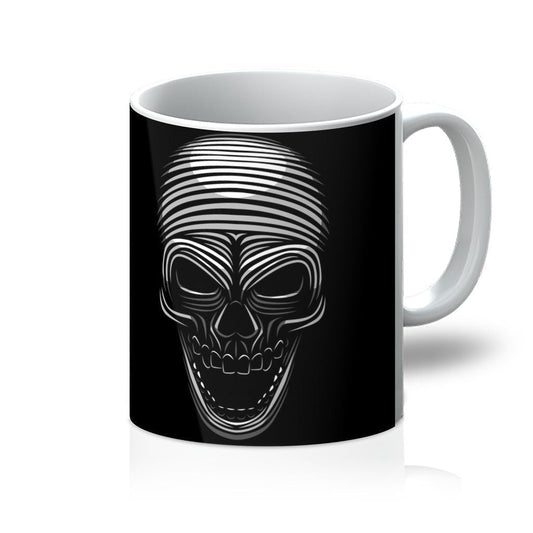 Line Skull Mug - One Color / One Size - Home & Garden - Kitchen Dining & Bar - Coffeeware