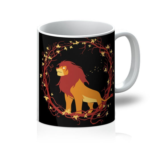 Lion Circle Mug - One Color / One Size - Home & Garden - Kitchen Dining & Bar - Coffeeware