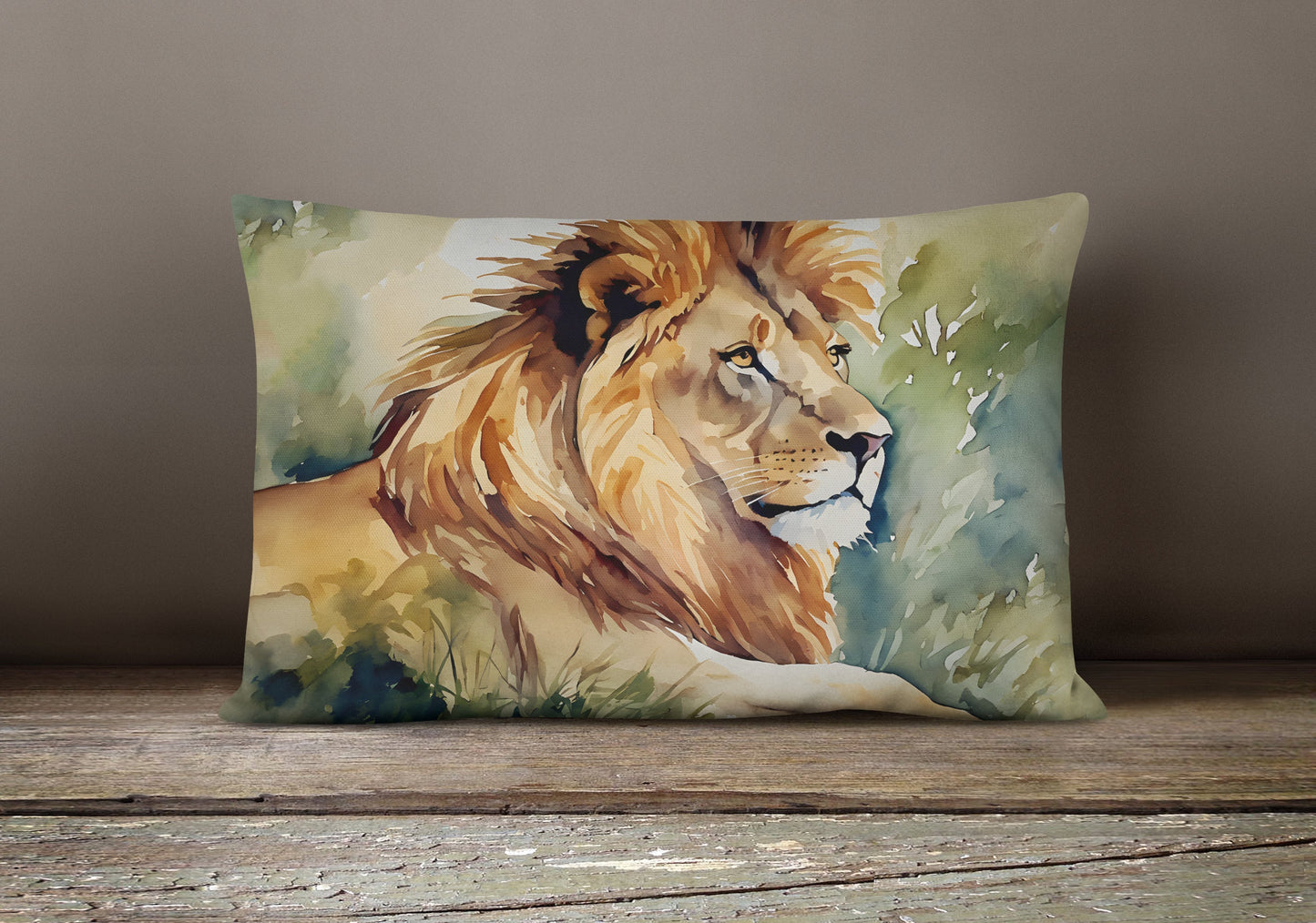 Lion Throw Pillow - One Color / One Size - Home & Garden - Home Textile - Pillows