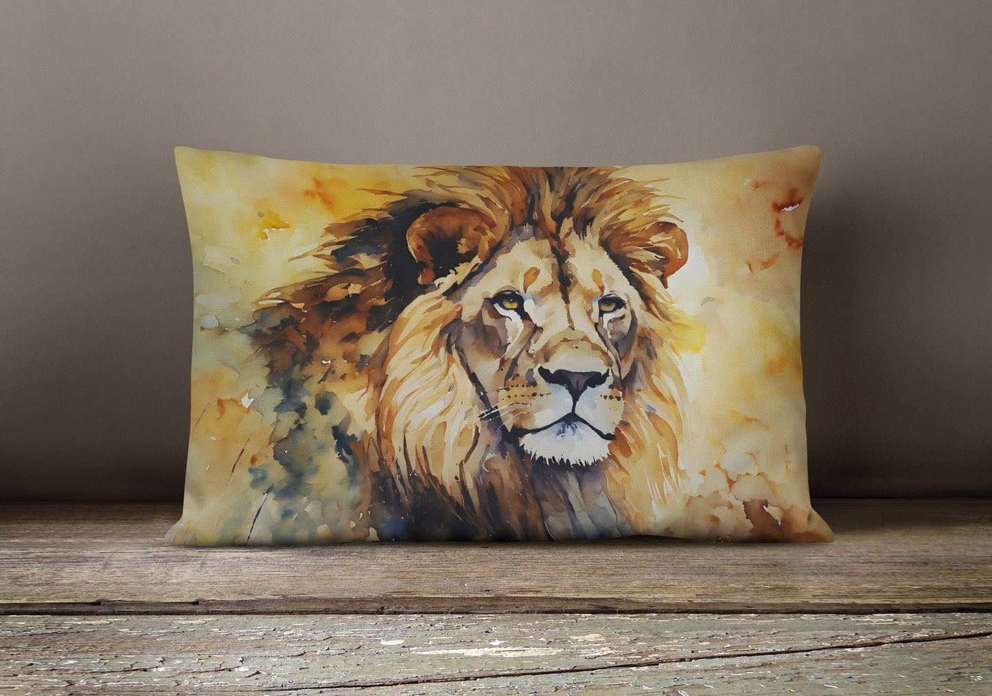 Lion Throw Pillow - One Color / One Size - Home & Garden - Home Textile - Pillows