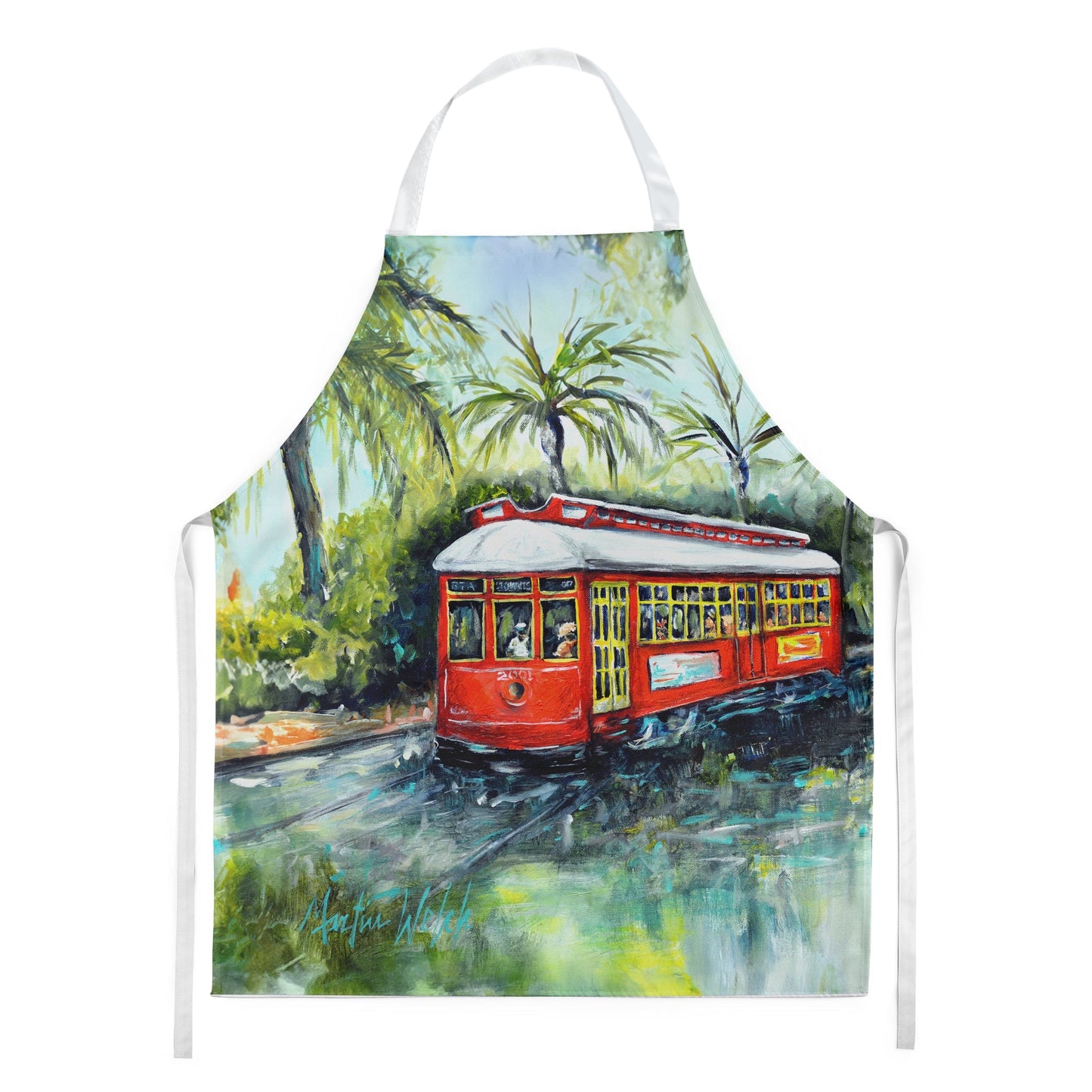Little Red Street Car Apron - One Color / One Size - Home & Garden - Kitchen Dining & Bar - Table Decoration &