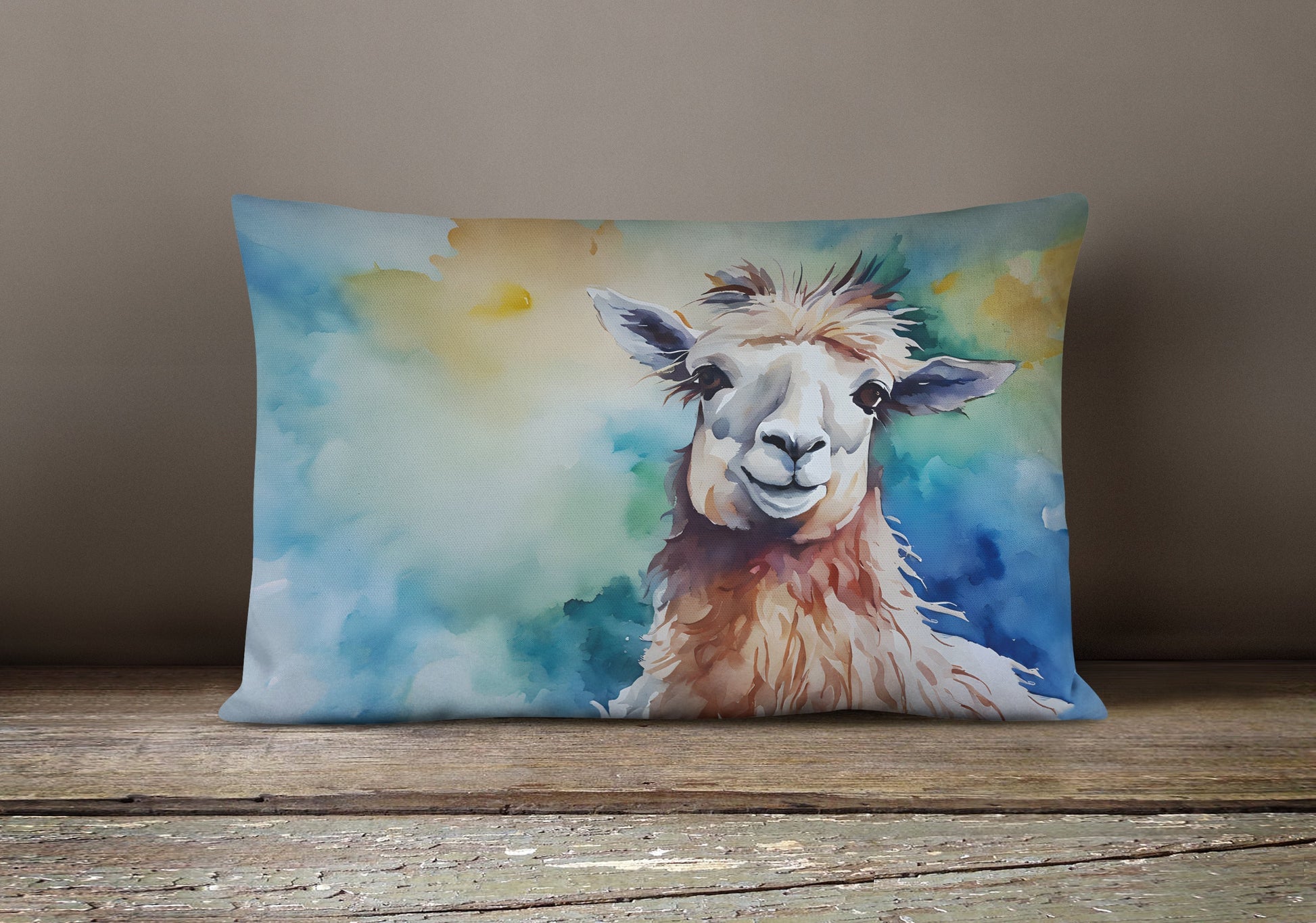 Llama Throw Pillow - One Color / One Size - Home & Garden - Home Textile - Pillows