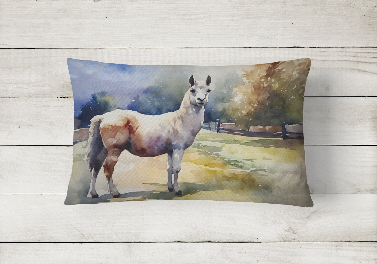 Llama Throw Pillow - One Color / One Size - Home & Garden - Home Textile - Pillows
