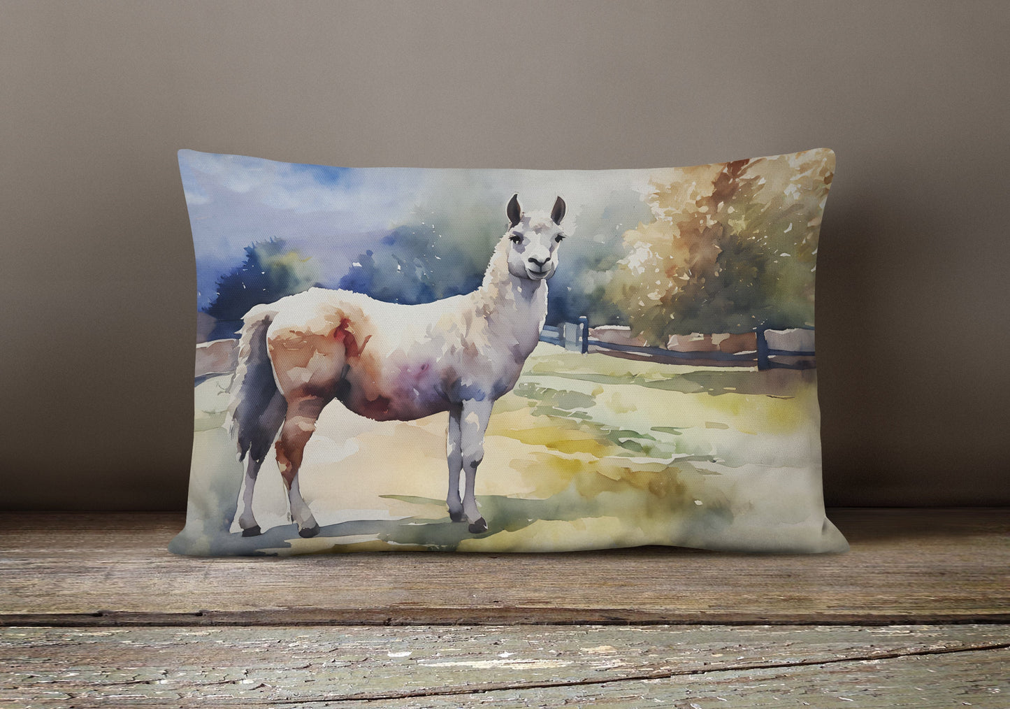 Llama Throw Pillow - One Color / One Size - Home & Garden - Home Textile - Pillows
