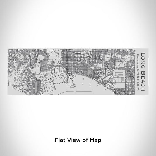Long Beach - California Map Insulated Cup - Drinkware