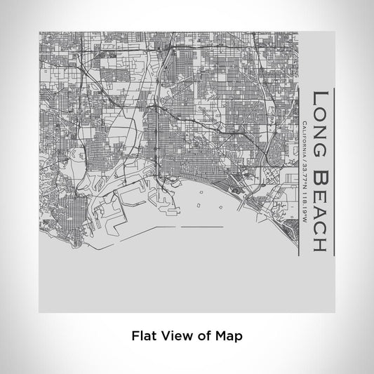 Long Beach - California Map Tumbler - Drinkware