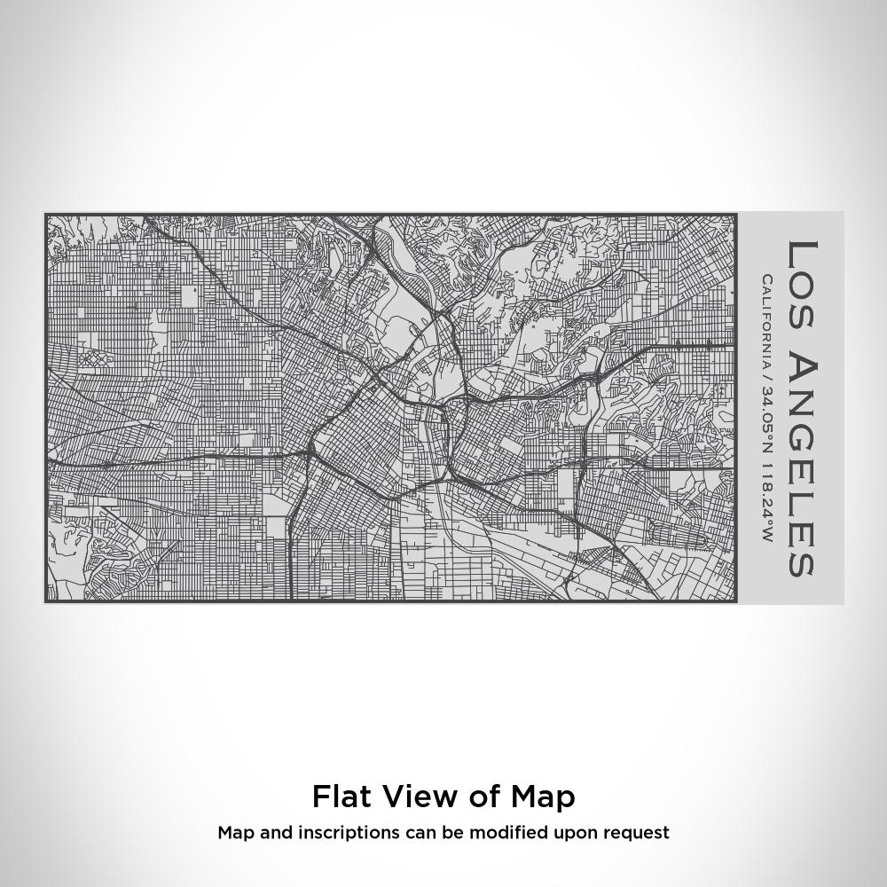 Los Angeles - California Map Insulated Bottle - Drinkware