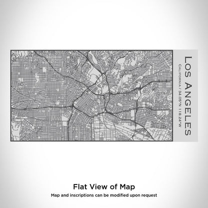 Los Angeles - California Map Insulated Bottle - Drinkware