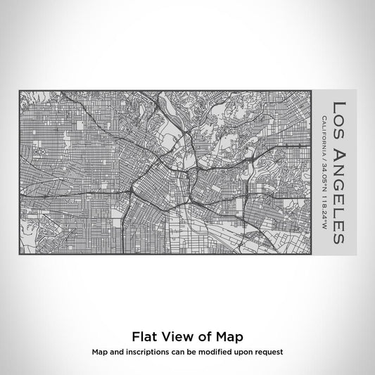 Los Angeles - California Map Insulated Bottle - Drinkware