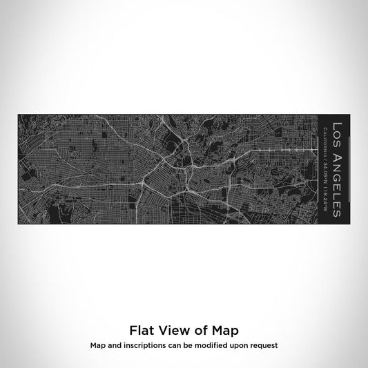 Los Angeles - California Map Insulated Cup in Matte Black - Drinkware