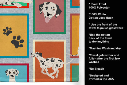 Lots of Dalmatian Kitchen Towel - One Color / One Size - Home & Garden - Home Textile - Towels
