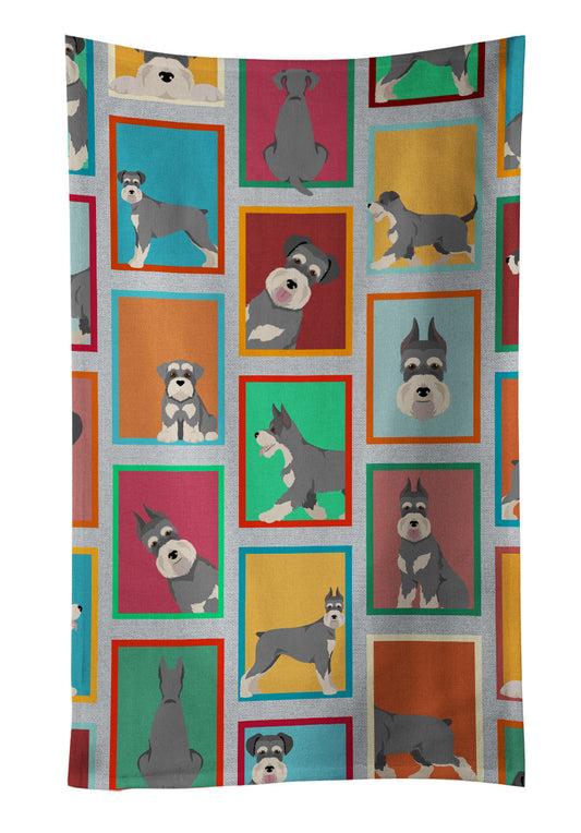 Lots of Schnauzer Kitchen Towel - One Color / One Size - Home & Garden - Home Textile - Towels
