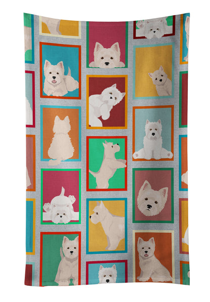 Lots of Westie Kitchen Towel - One Color / One Size - Home & Garden - Home Textile - Towels