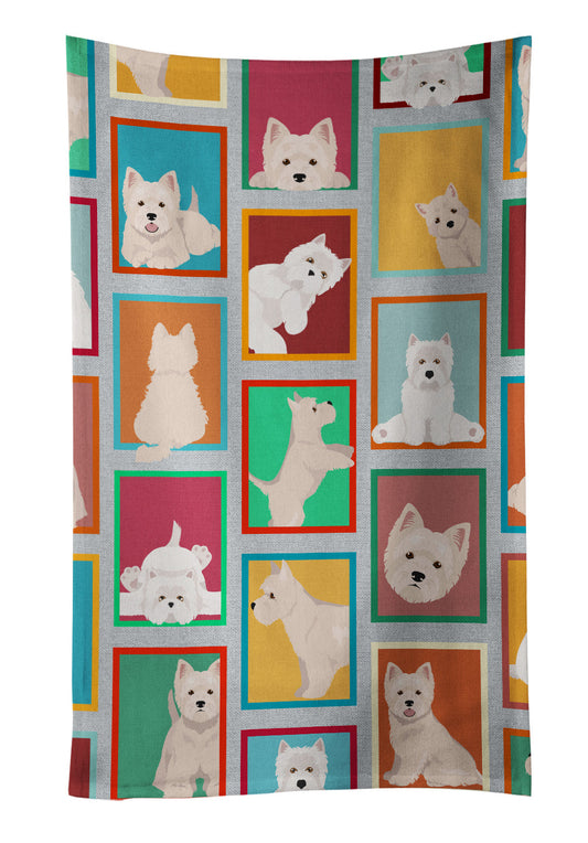Lots of Westie Kitchen Towel - One Color / One Size - Home & Garden - Home Textile - Towels