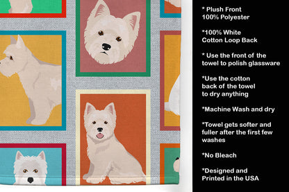Lots of Westie Kitchen Towel - One Color / One Size - Home & Garden - Home Textile - Towels