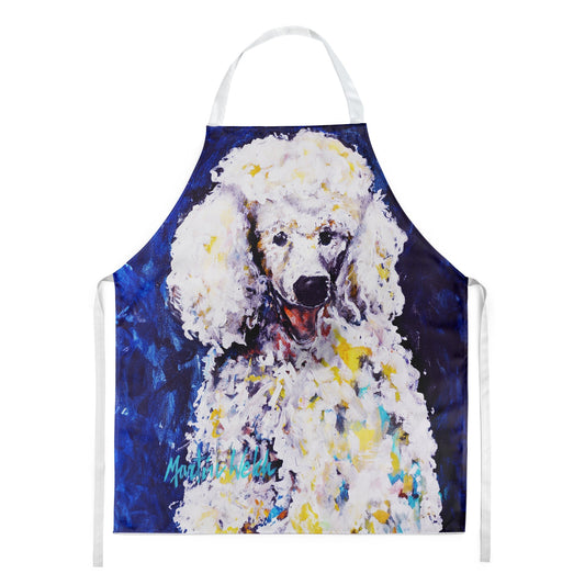 Louie White Poodle Apron - One Color / One Size - Home & Garden - Kitchen Dining & Bar - Table Decoration & Accessories