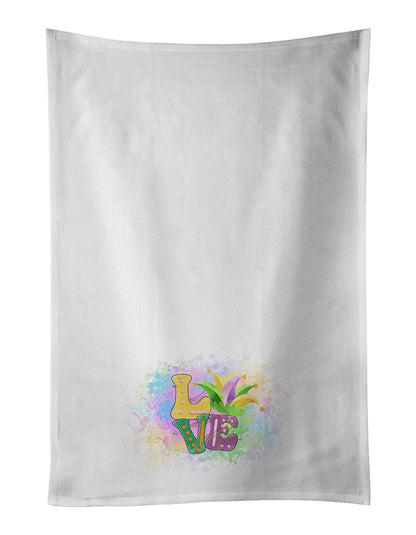 Love Mardi Gras Kitchen Towel Set of 2 - One Color / One Size - Home & Garden - Home Textile - Towels