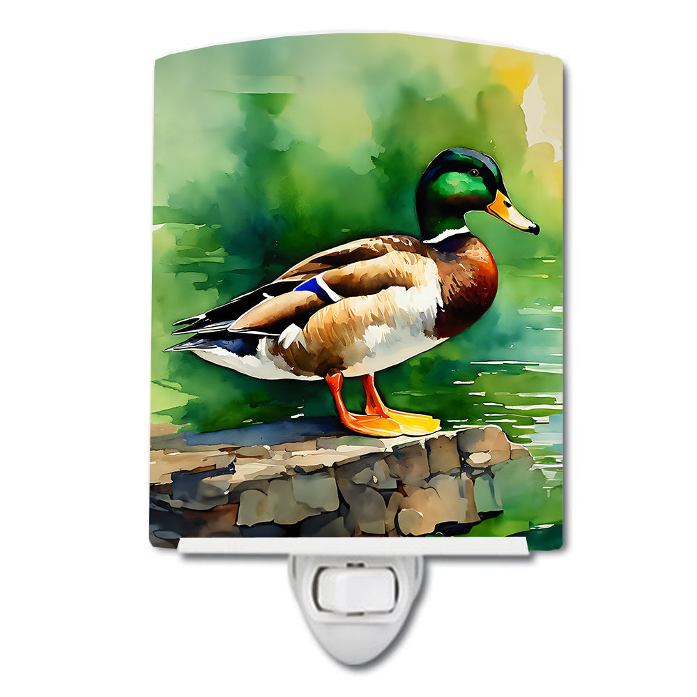 Mallard Ceramic Night Light - One Color / One Size - Home & Garden - Home Improvement - Lights & Lighting - Night Lights