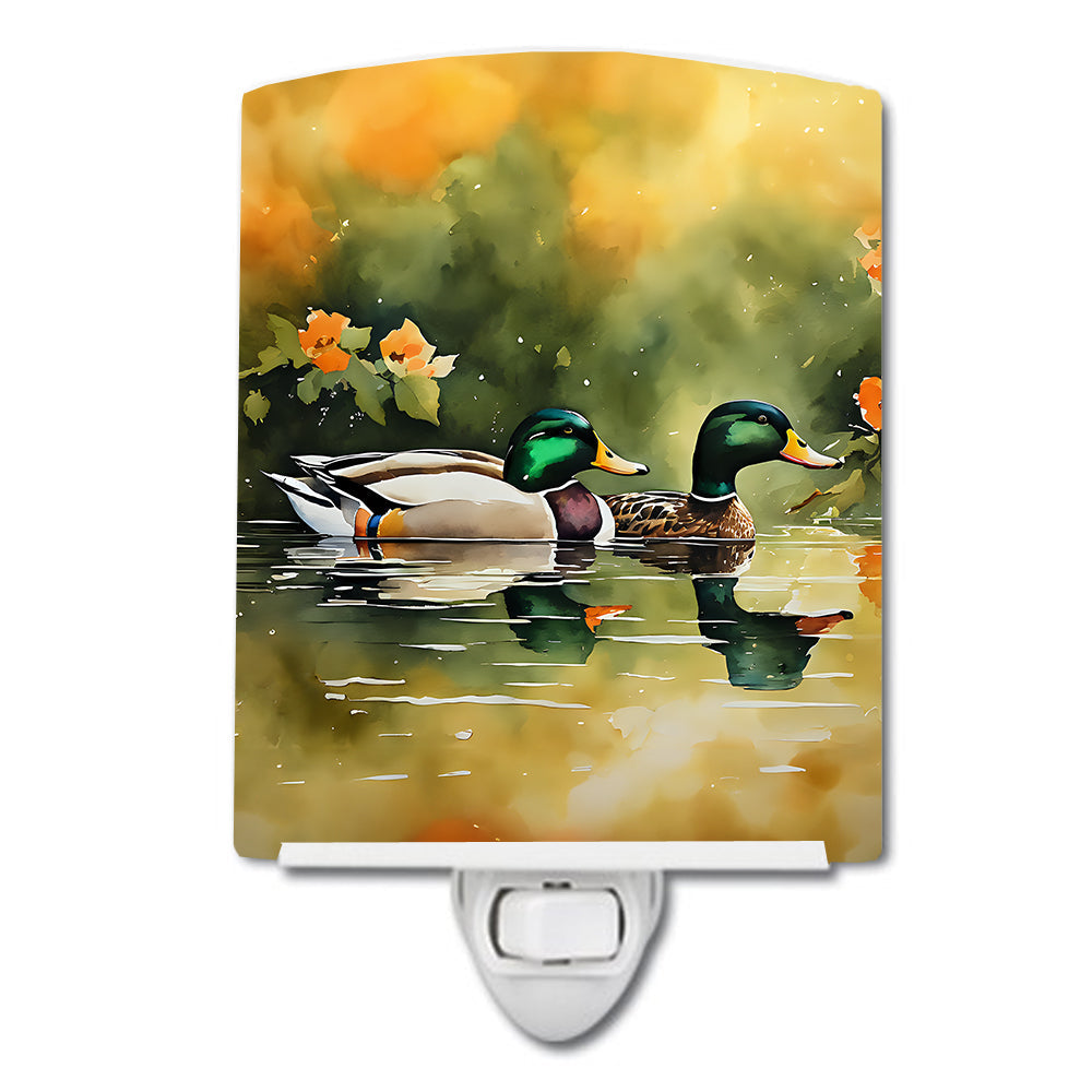 Mallard Ceramic Night Light - One Color / One Size - Home & Garden - Home Improvement - Lights & Lighting - Night Lights