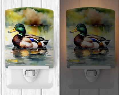 Mallard Ceramic Night Light - One Color / One Size - Home & Garden - Home Improvement - Lights & Lighting - Night Lights
