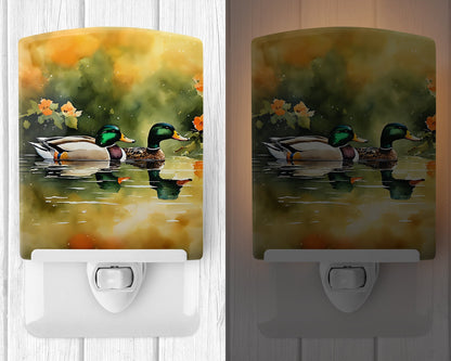 Mallard Ceramic Night Light - One Color / One Size - Home & Garden - Home Improvement - Lights & Lighting - Night Lights