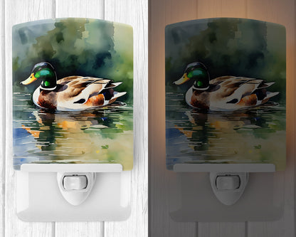 Mallard Ceramic Night Light - One Color / One Size - Home & Garden - Home Improvement - Lights & Lighting - Night Lights