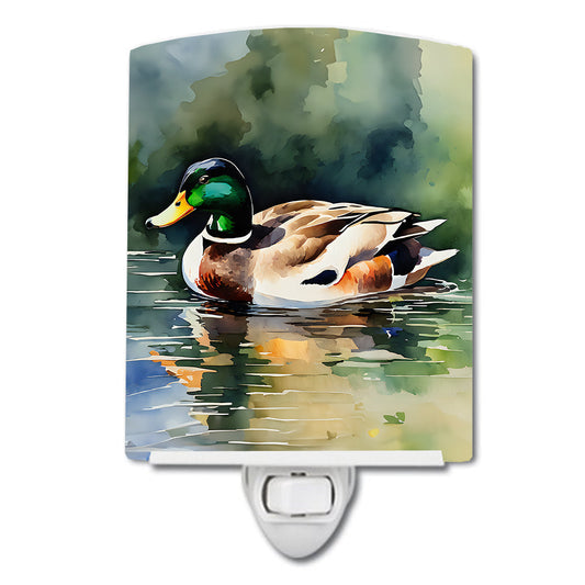 Mallard Ceramic Night Light - One Color / One Size - Home & Garden - Home Improvement - Lights & Lighting - Night Lights