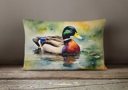 Mallard Throw Pillow - One Color / One Size - Home & Garden - Home Textile - Pillows