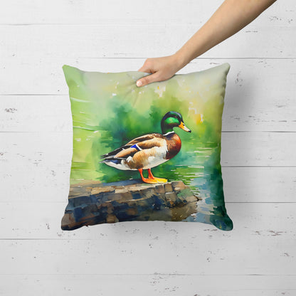 Mallard Throw Pillow - One Color / One Size - Home & Garden - Home Textile - Pillows