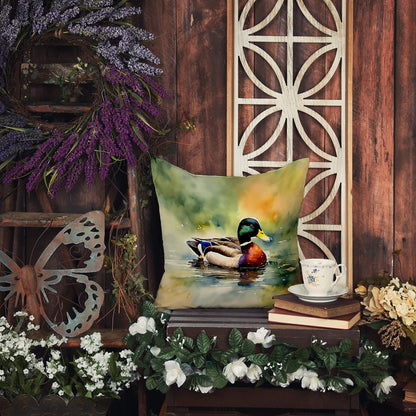 Mallard Throw Pillow - One Color / One Size - Home & Garden - Home Textile - Pillows