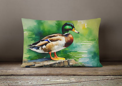 Mallard Throw Pillow - One Color / One Size - Home & Garden - Home Textile - Pillows
